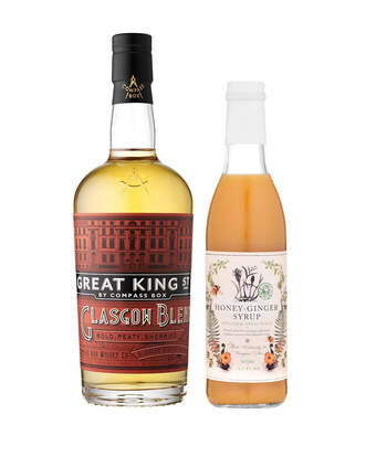Compass Box Great King Street Glasgow Blend with Honey Ginger Syrup, , main_image