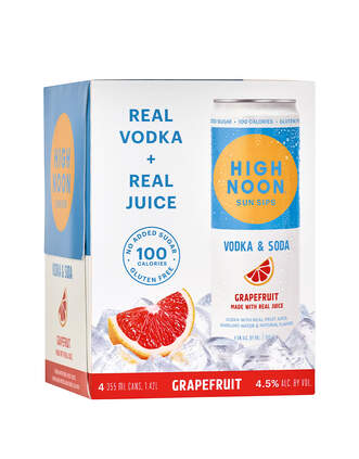 High Noon Grapefruit Hard Seltzer - Main