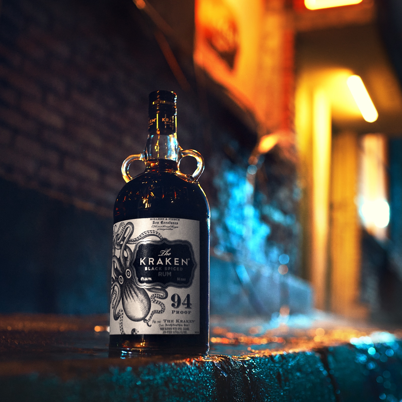 <h3>The Kraken Black Spiced Rum</h3><h4>Born of a Legend&nbsp;</h4>